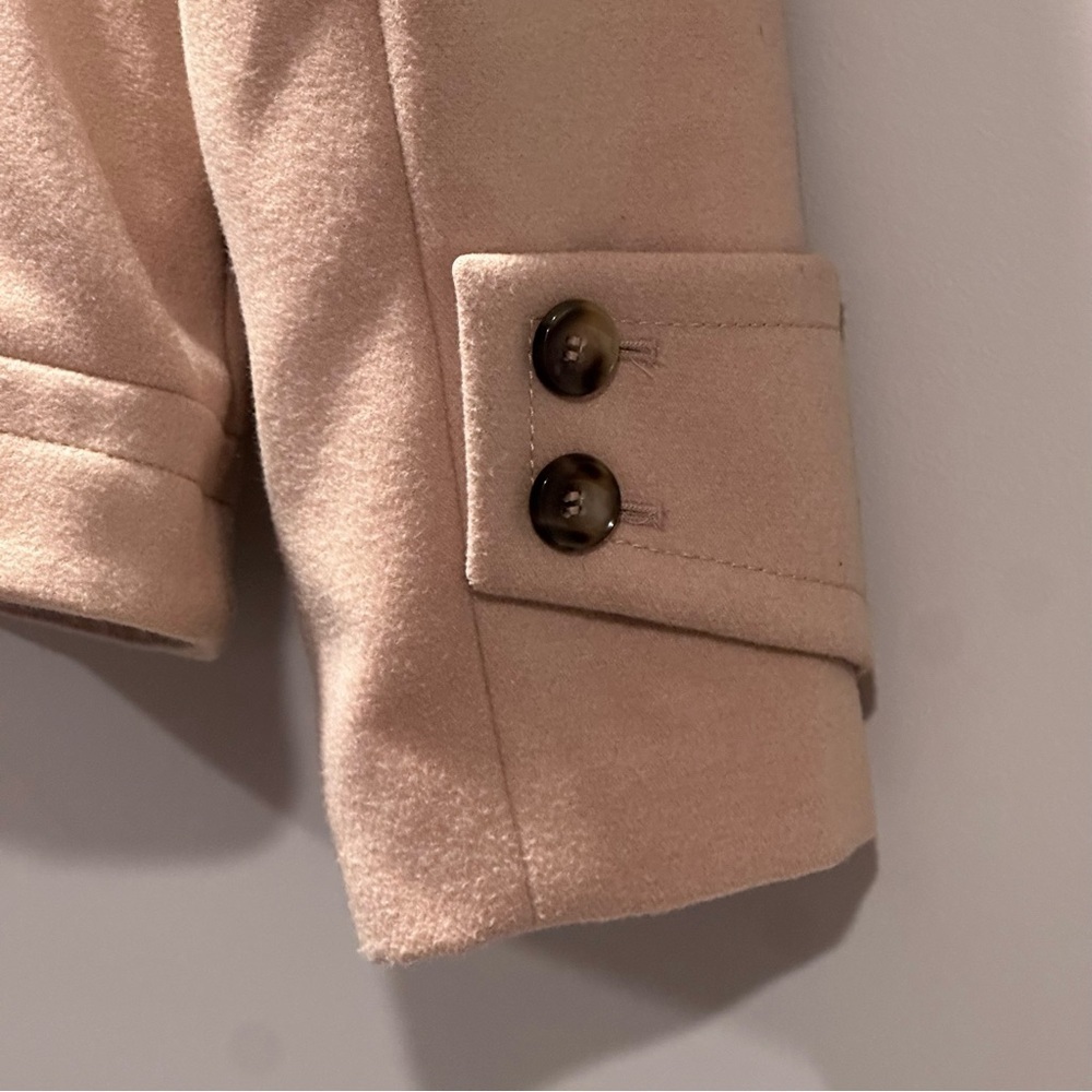 Chico’s Fleece Plush Casey Jacket Arabian Camel Size 3 Large Gold Zipper EUC - Picture 12 of 16